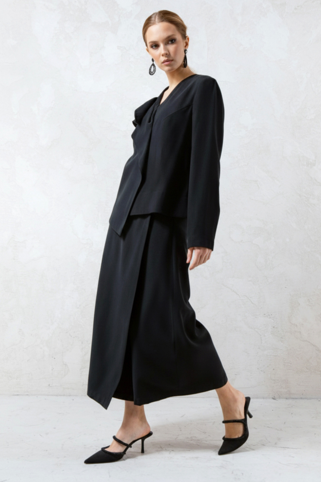 Блузка Erika 7217 черный - фото 2