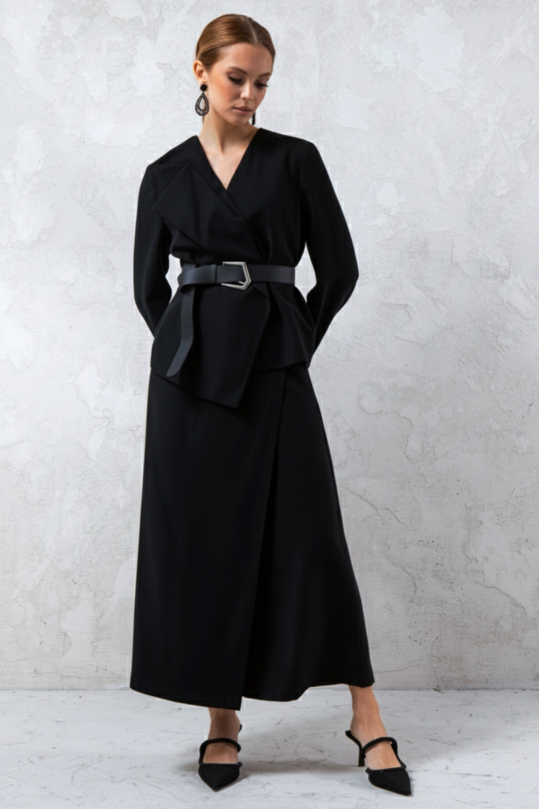 Блузка Erika 7217 черный - фото 3