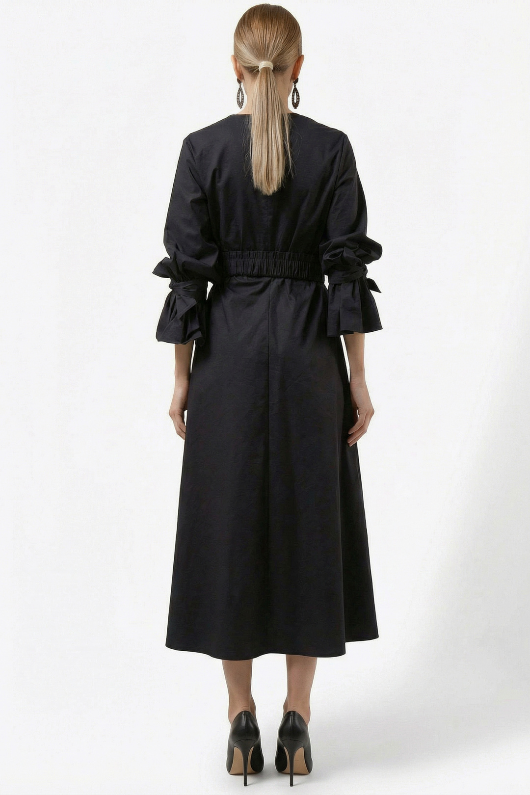 Платье Erika 7218 черный - фото 5