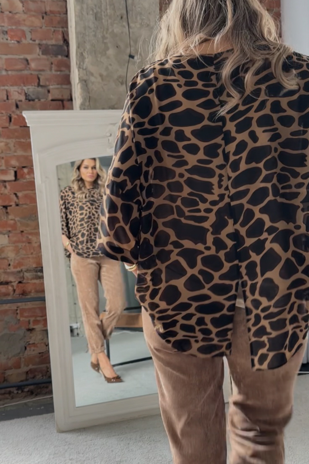 Брюки Erika 7248 коричневый - фото 2