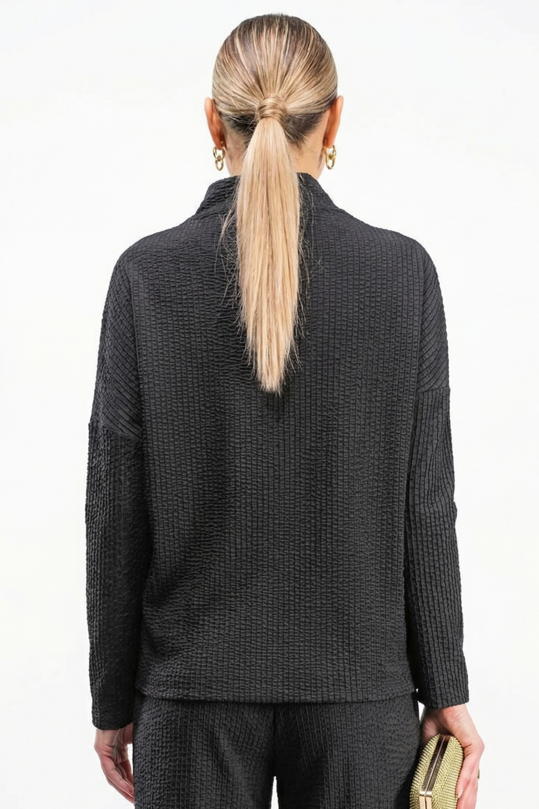 Джемпер Erika 7260 черный - фото 4