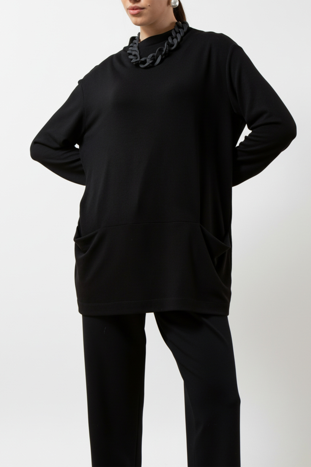 Джемпер Erika 7265 черный - фото 1