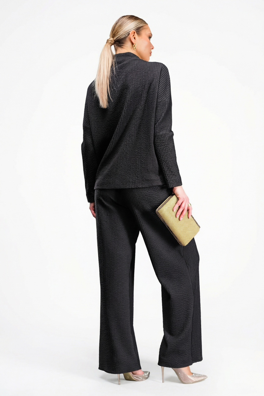 Брюки Erika 7307-2 черный - фото 3