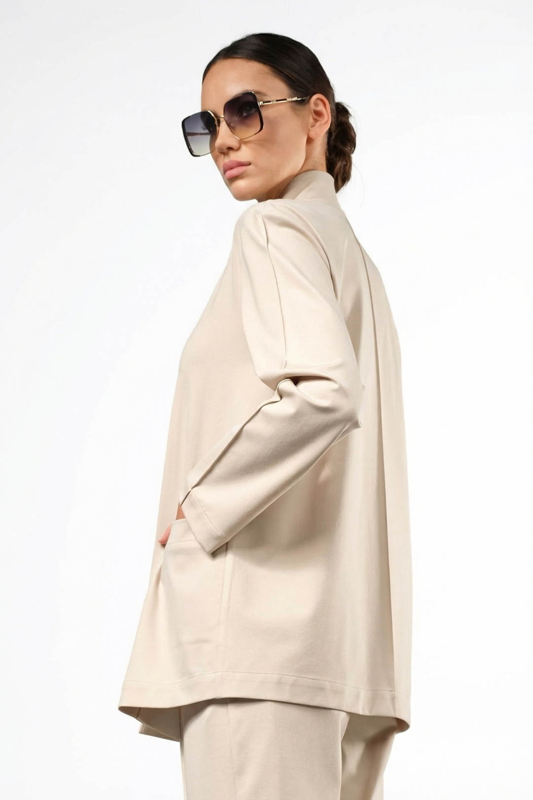 Костюм Erika 7348-1 бежевый - фото 2