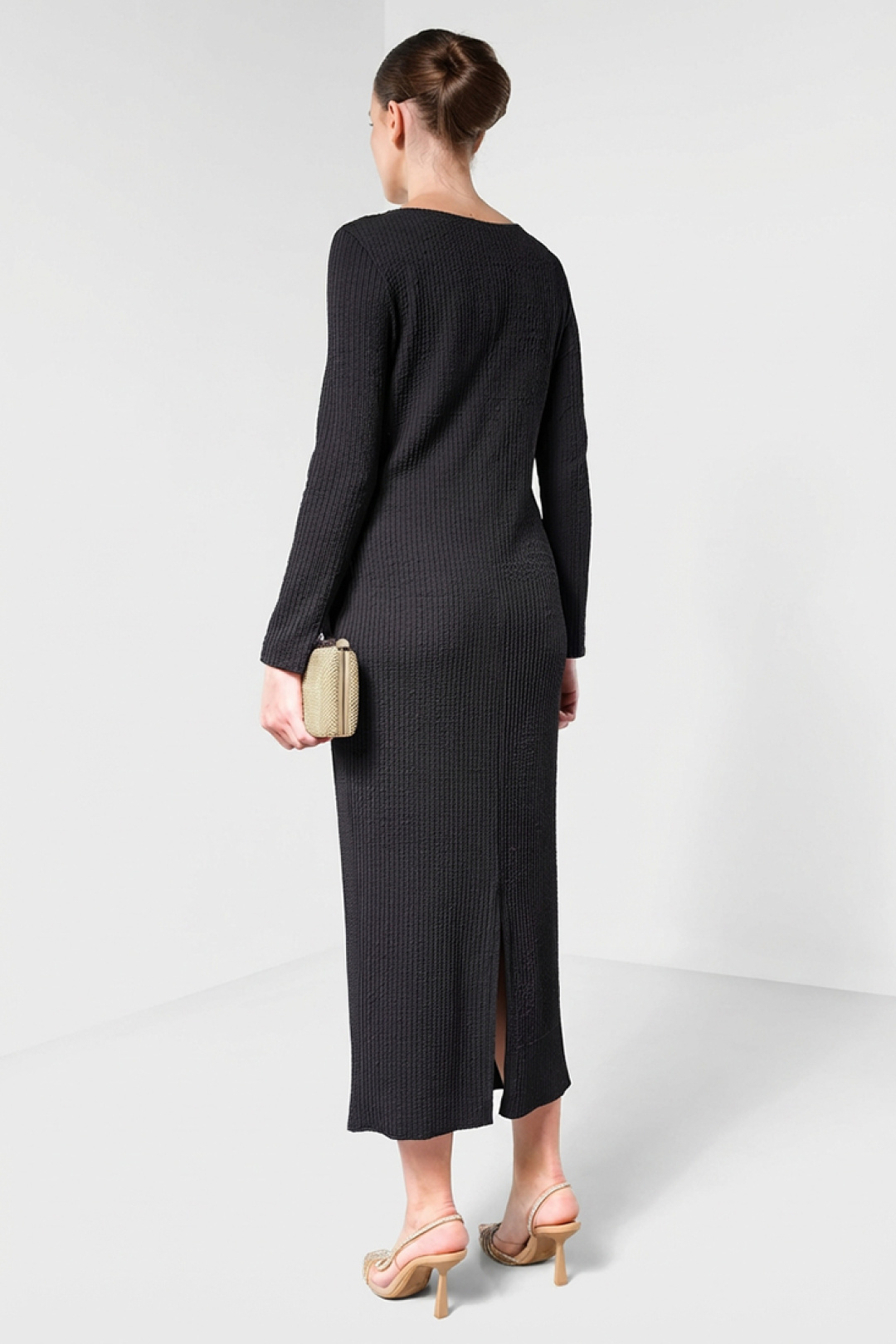 Платье Erika 7393 черный - фото 2