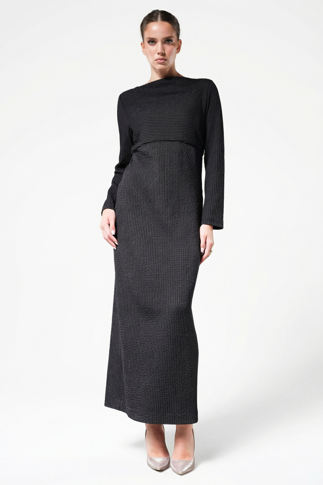 Платье Erika 7419 черный - фото 1