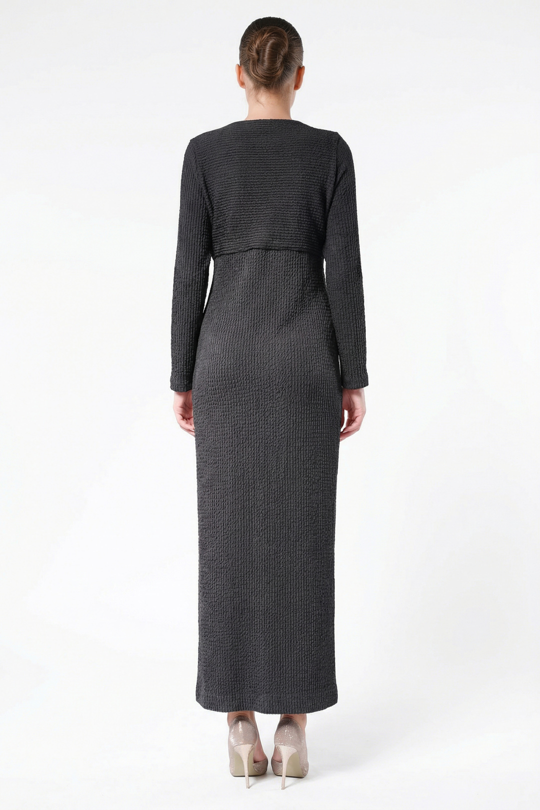 Платье Erika 7419 черный - фото 4