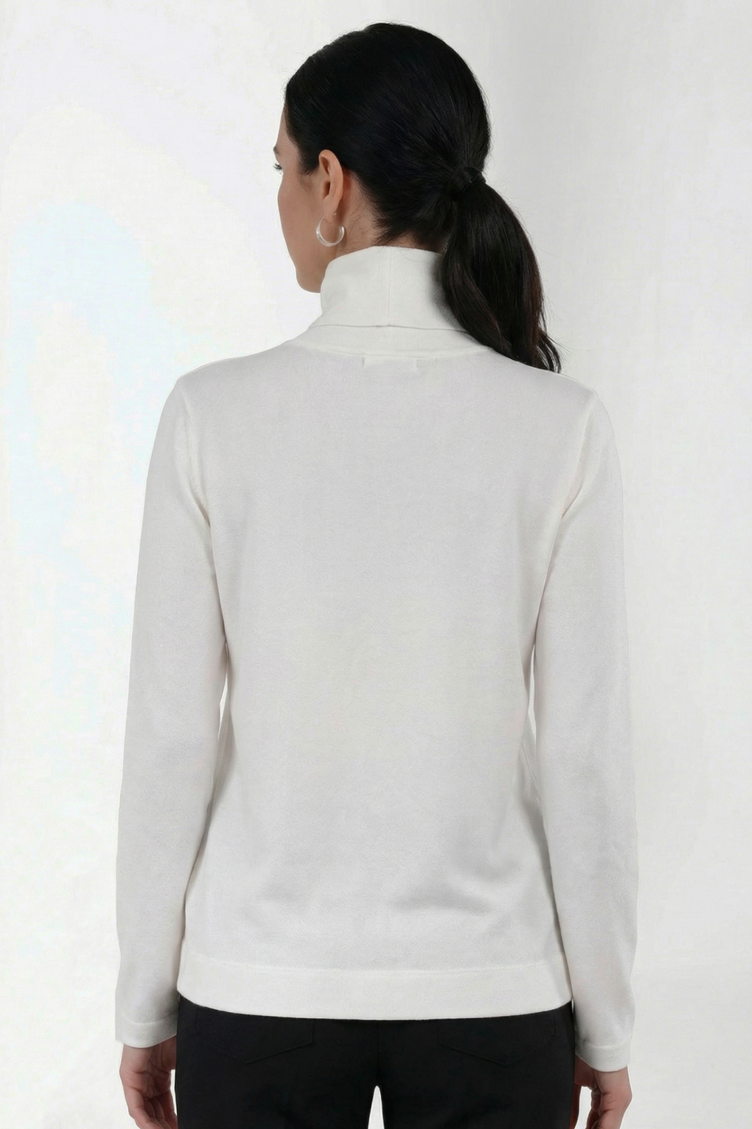 Джемпер Erika С-117 молочный - фото 4