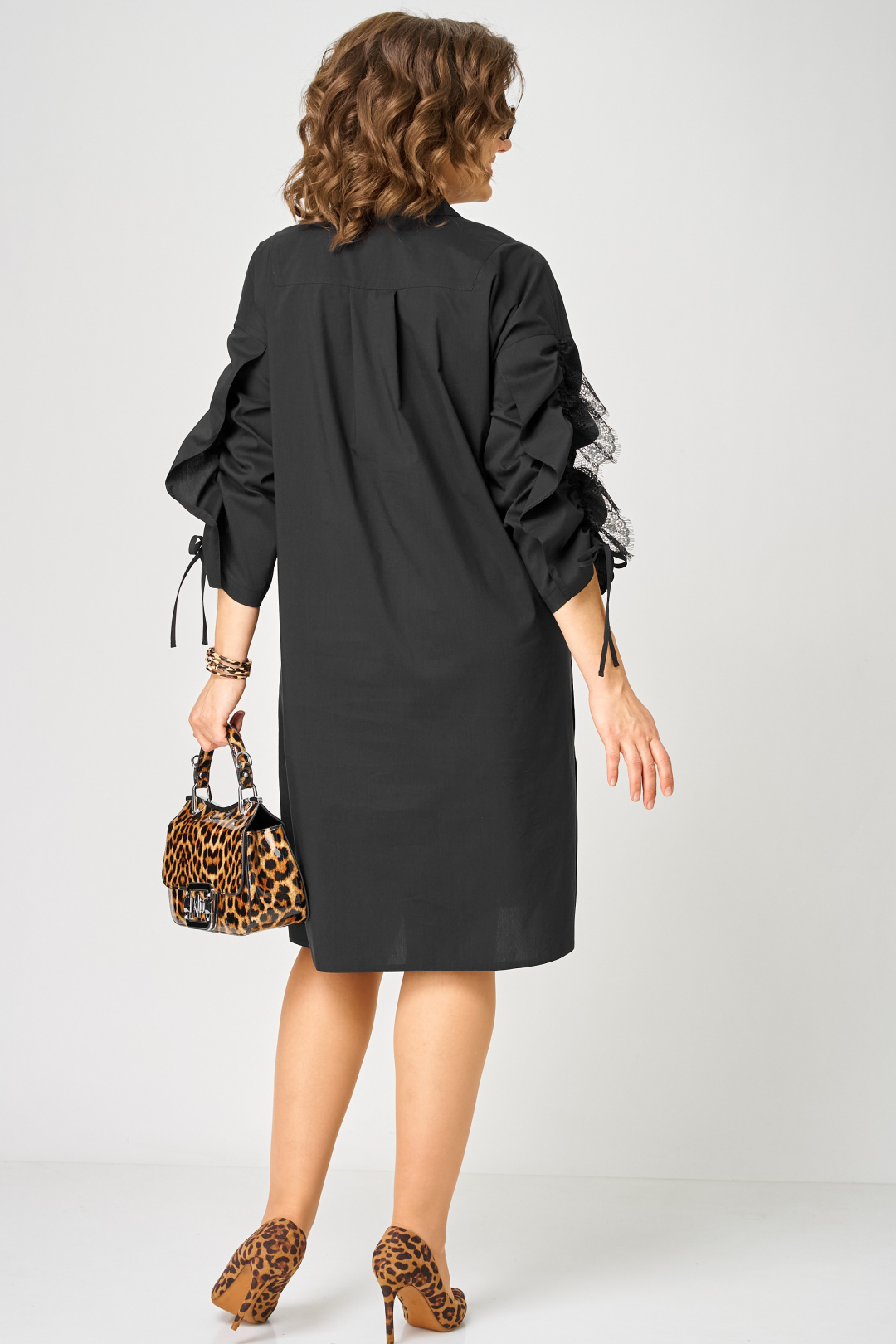 Платье EVA GRANT 7102 черный