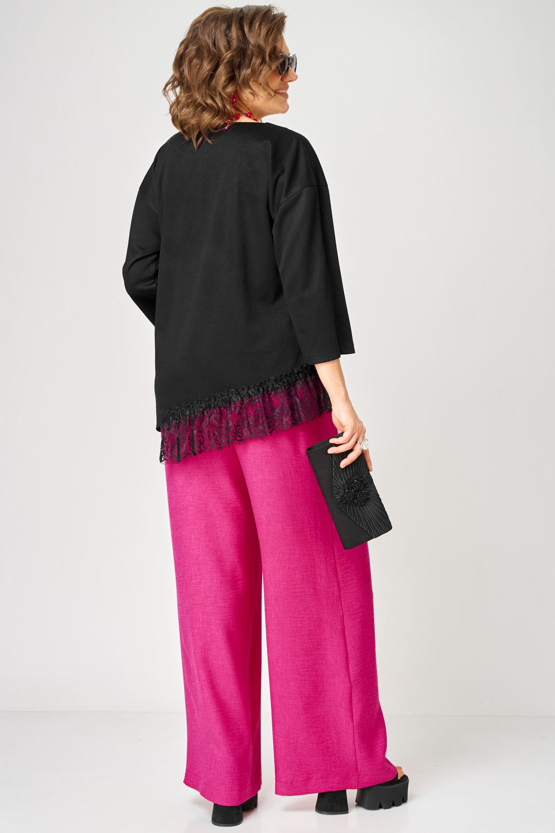 Блуза EVA GRANT 7148-1 черный