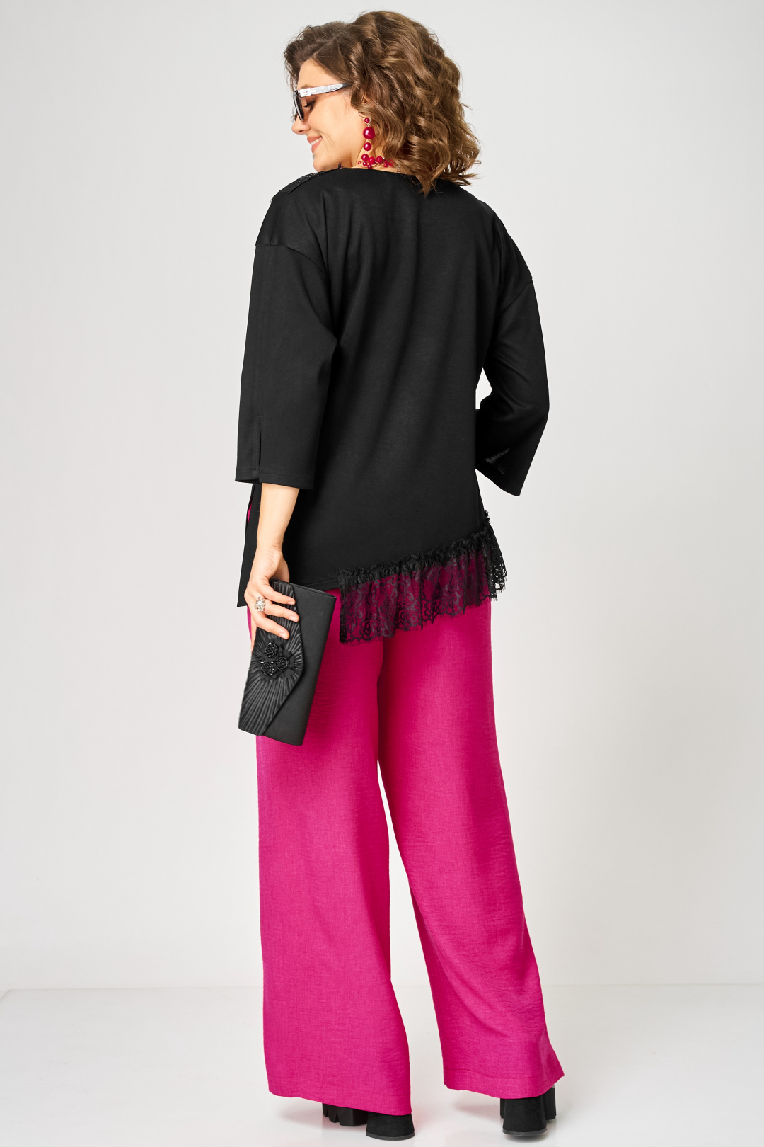 Блуза EVA GRANT 7148-1 черный