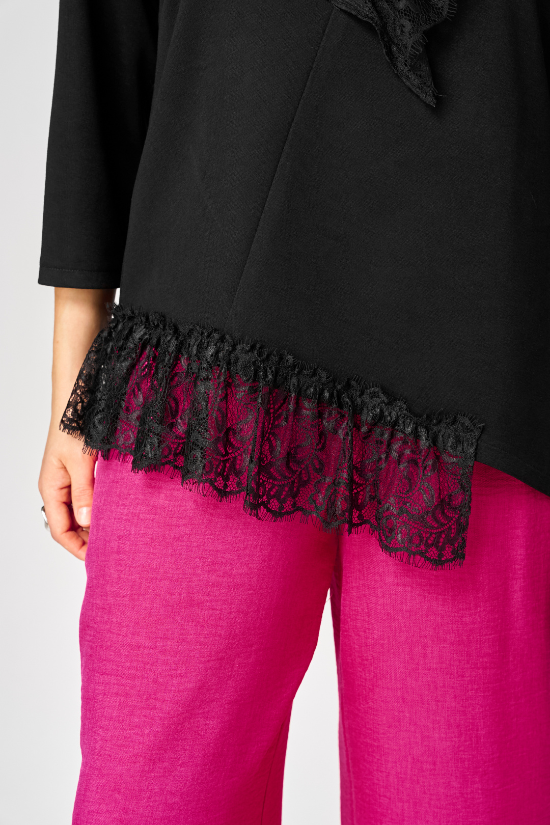 Блуза EVA GRANT 7148-1 черный