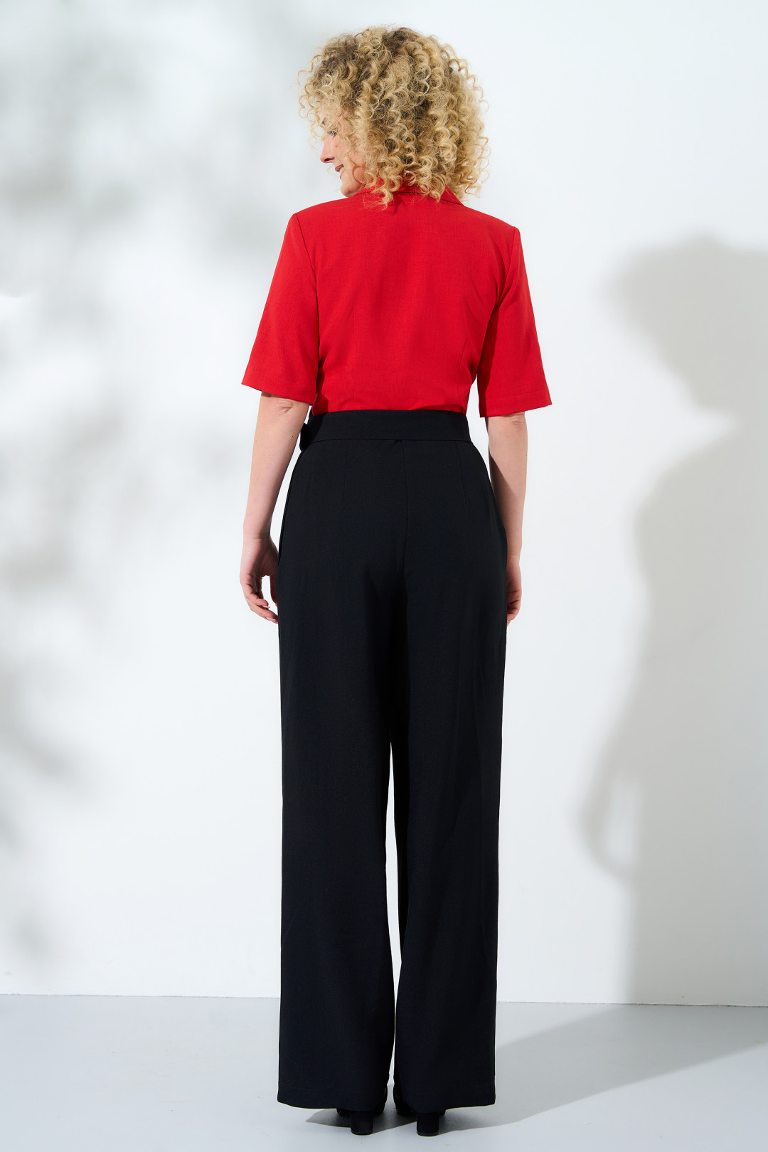 Комбинезон ЕвроМода 345-1 красный - фото 2