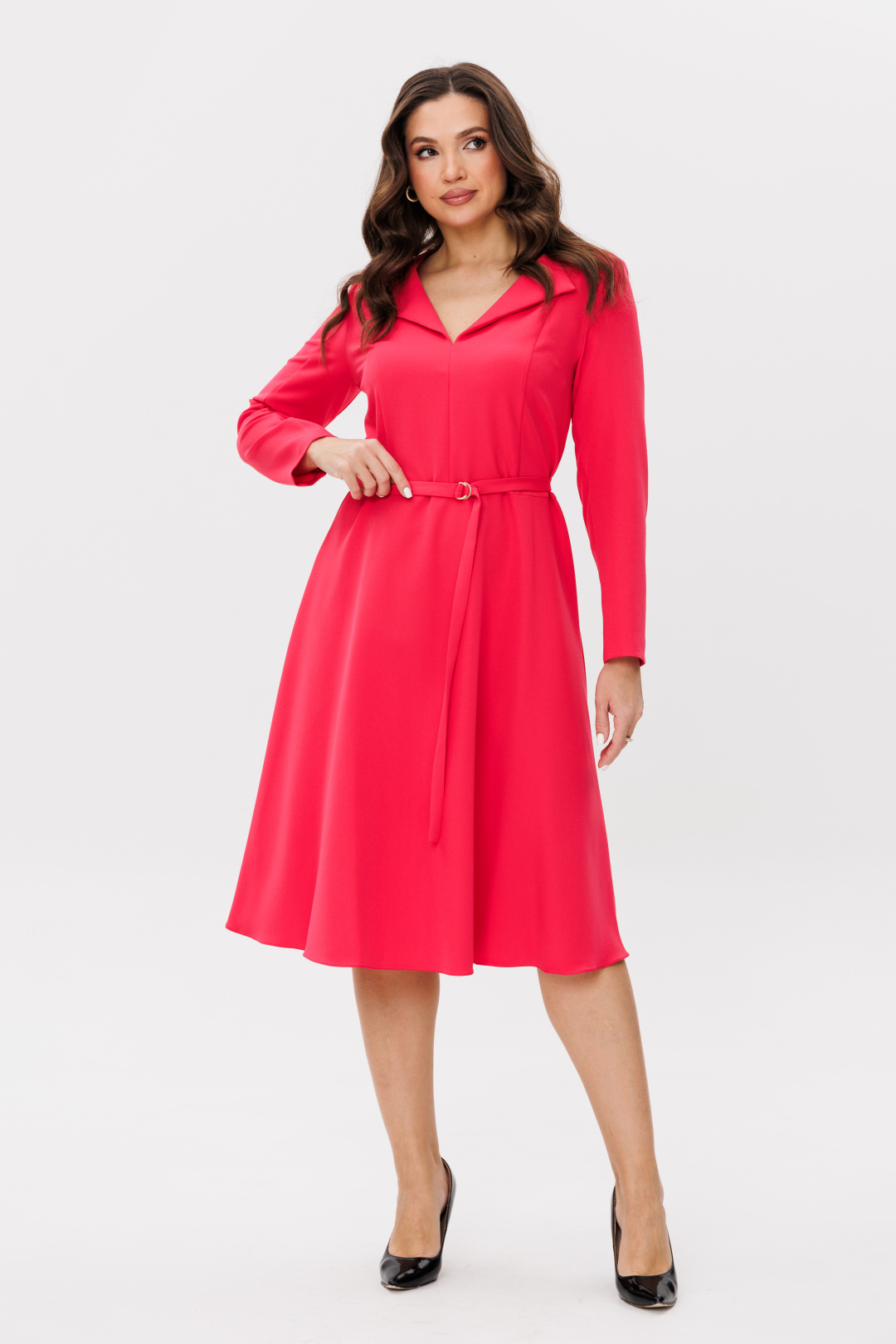 Платье Фантазия Мод 4394 красный - фото 1