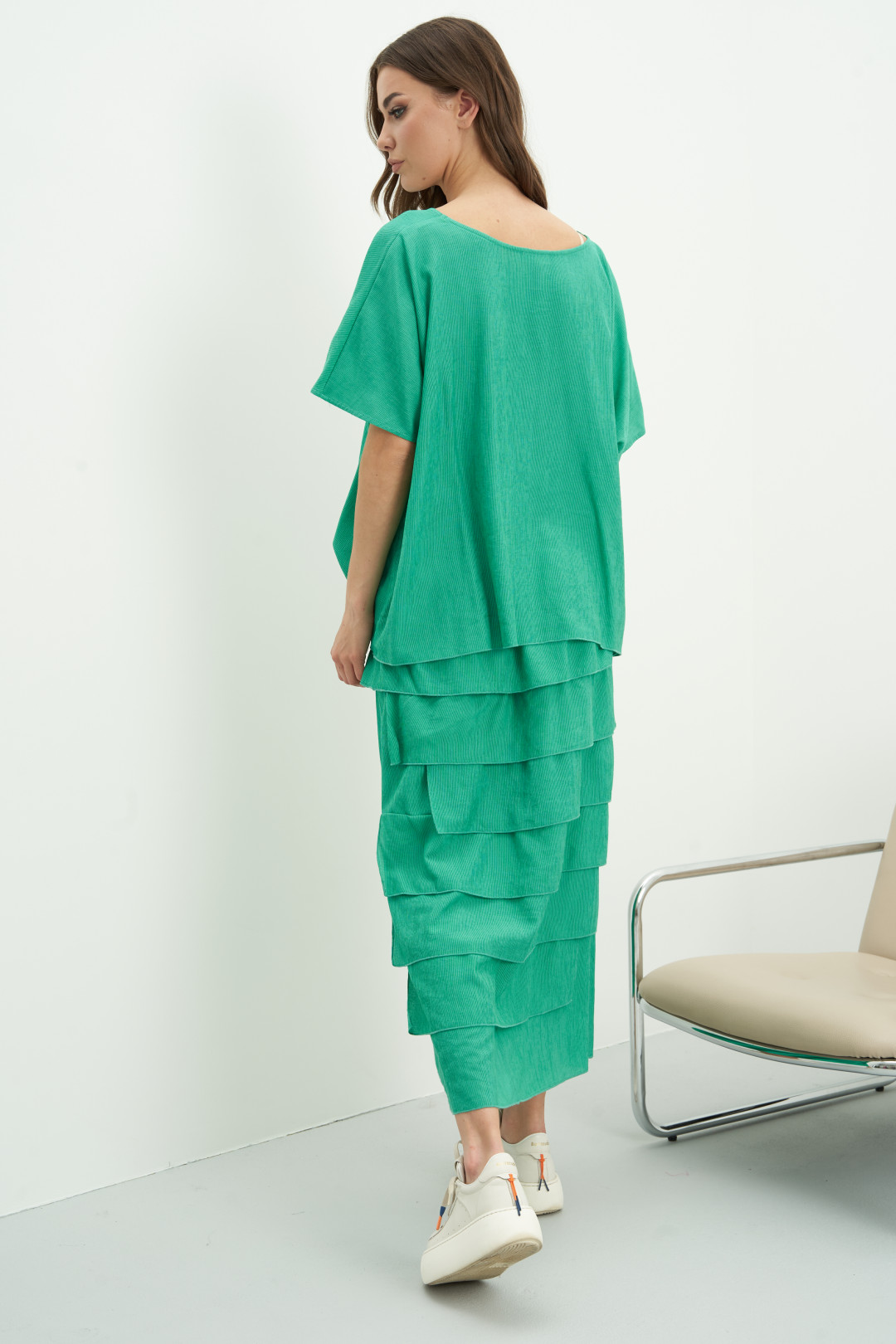 Костюм Фантазия Мод 4473 зеленый - фото 3