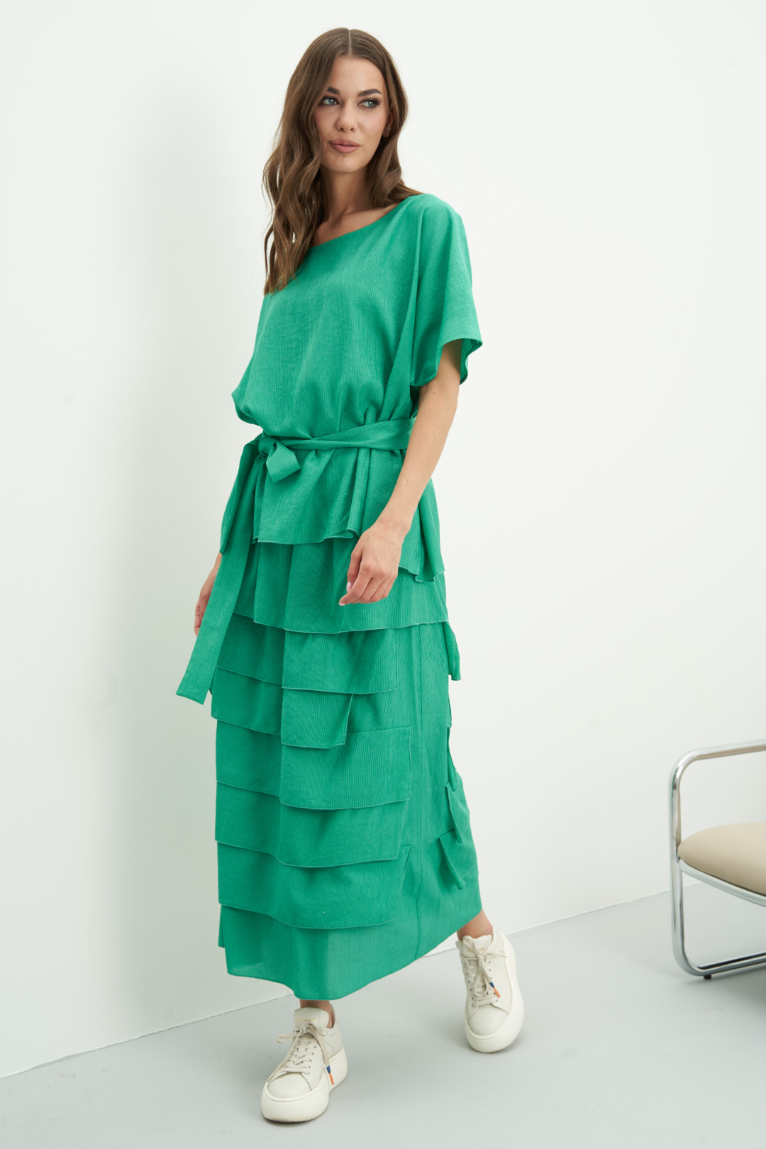 Костюм Фантазия Мод 4473 зеленый - фото 5