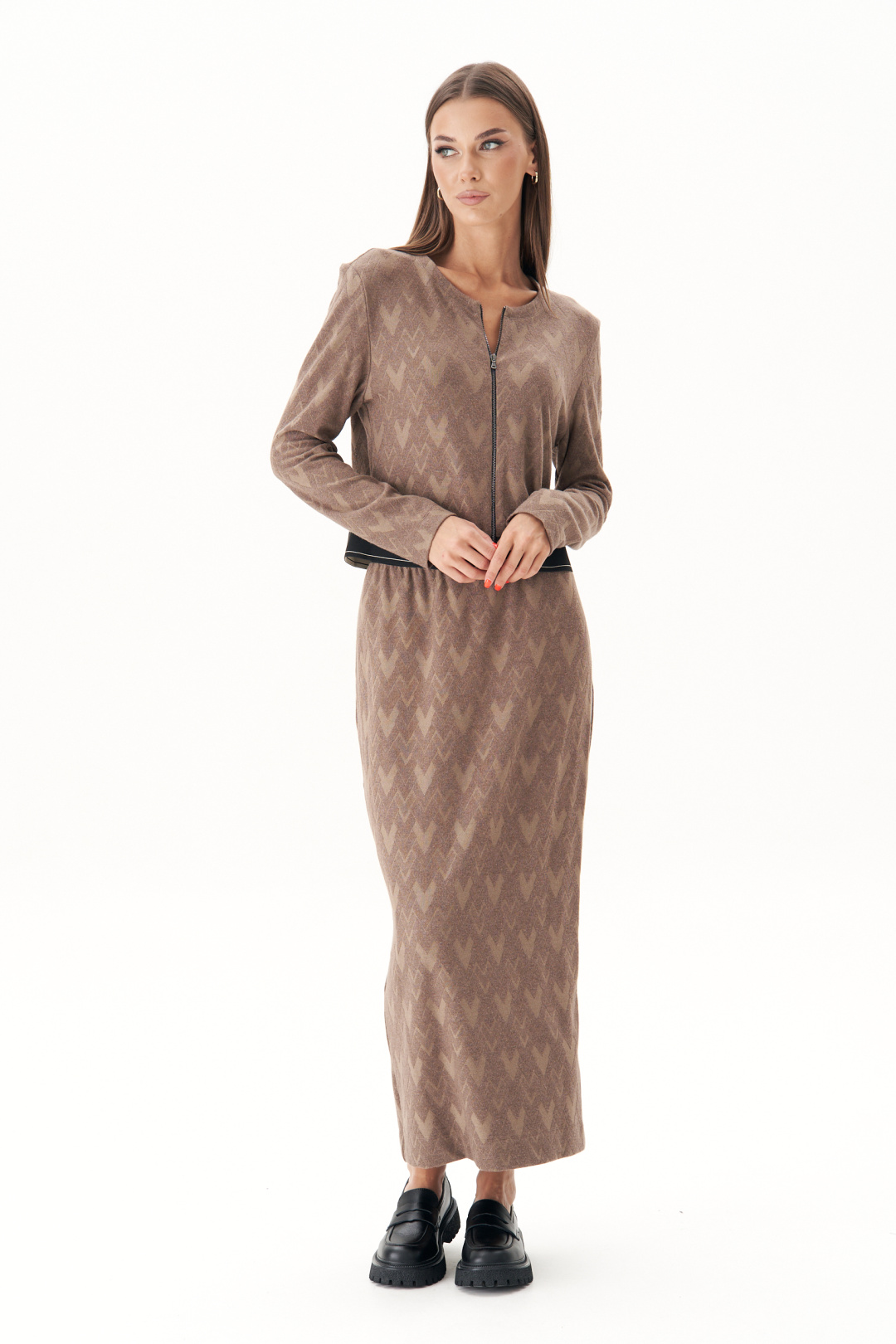 Костюм Фантазия Мод 4702 коричневый - фото 1