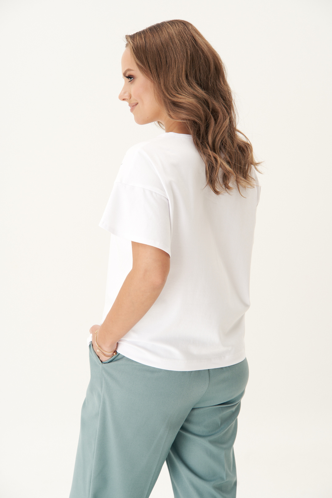 Футболка Фантазия Мод 4810 белый - фото 3