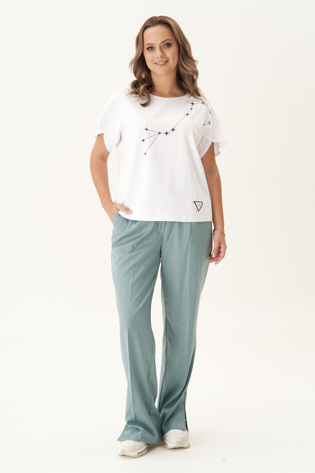 Футболка Фантазия Мод 4810 белый - фото 4