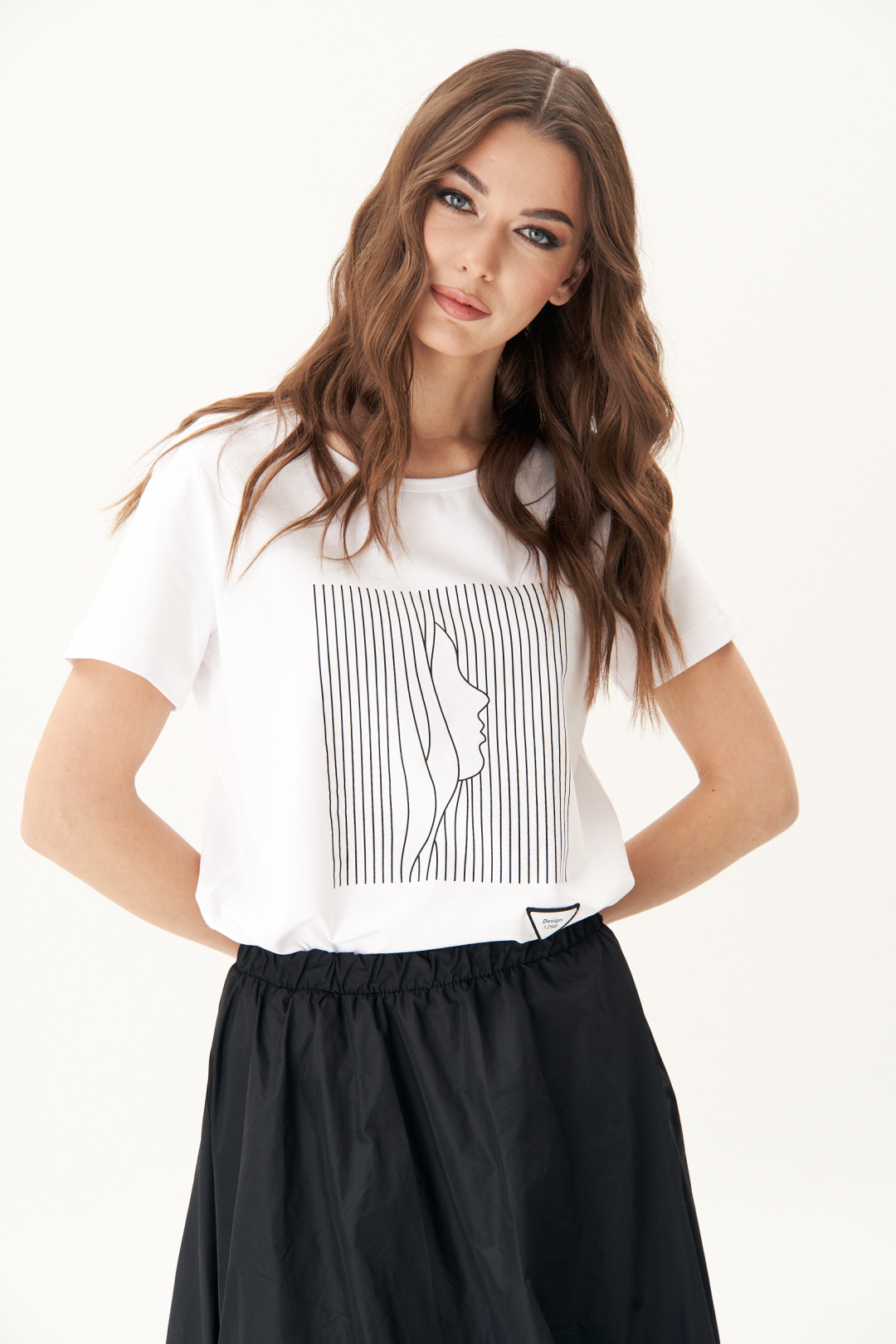 Футболка Фантазия Мод 4825 белый - фото 1