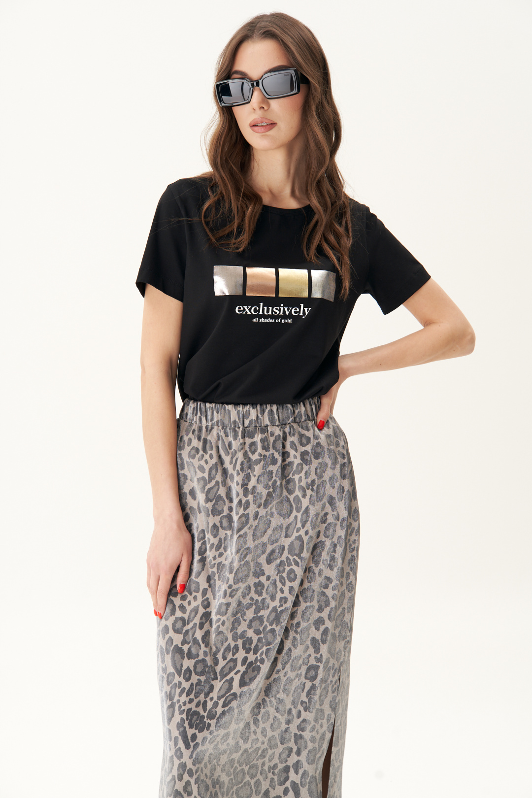 Футболка Фантазия Мод 4829 черный - фото 2