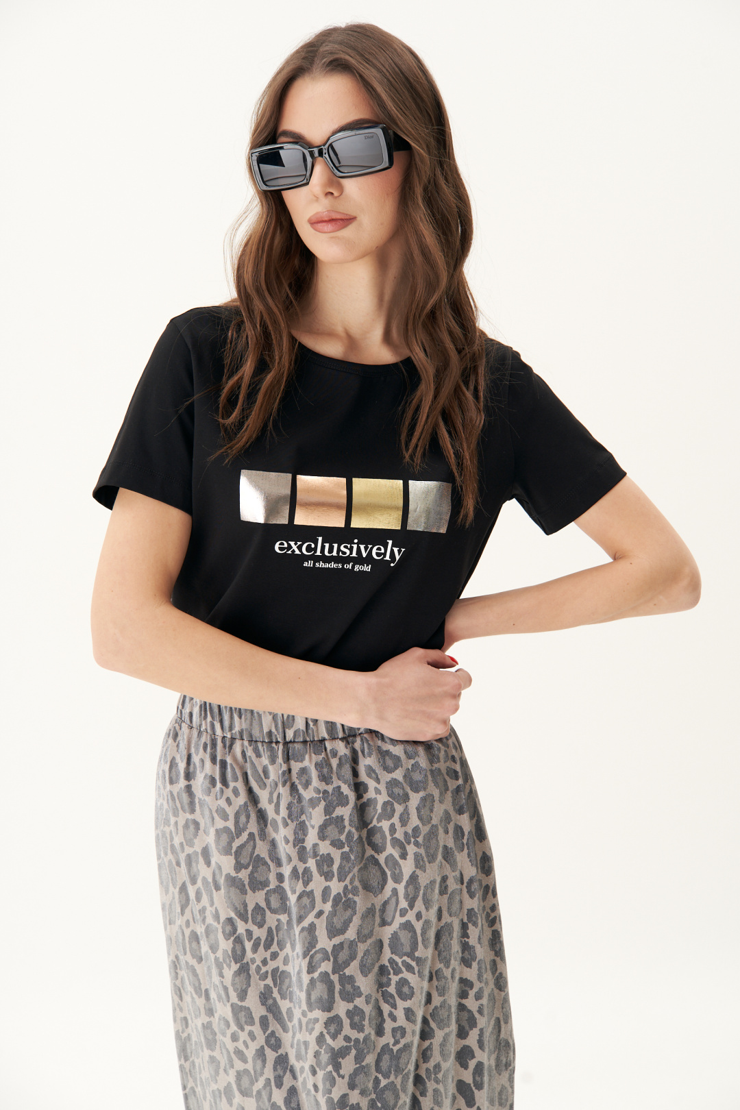 Футболка Фантазия Мод 4829 черный - фото 1