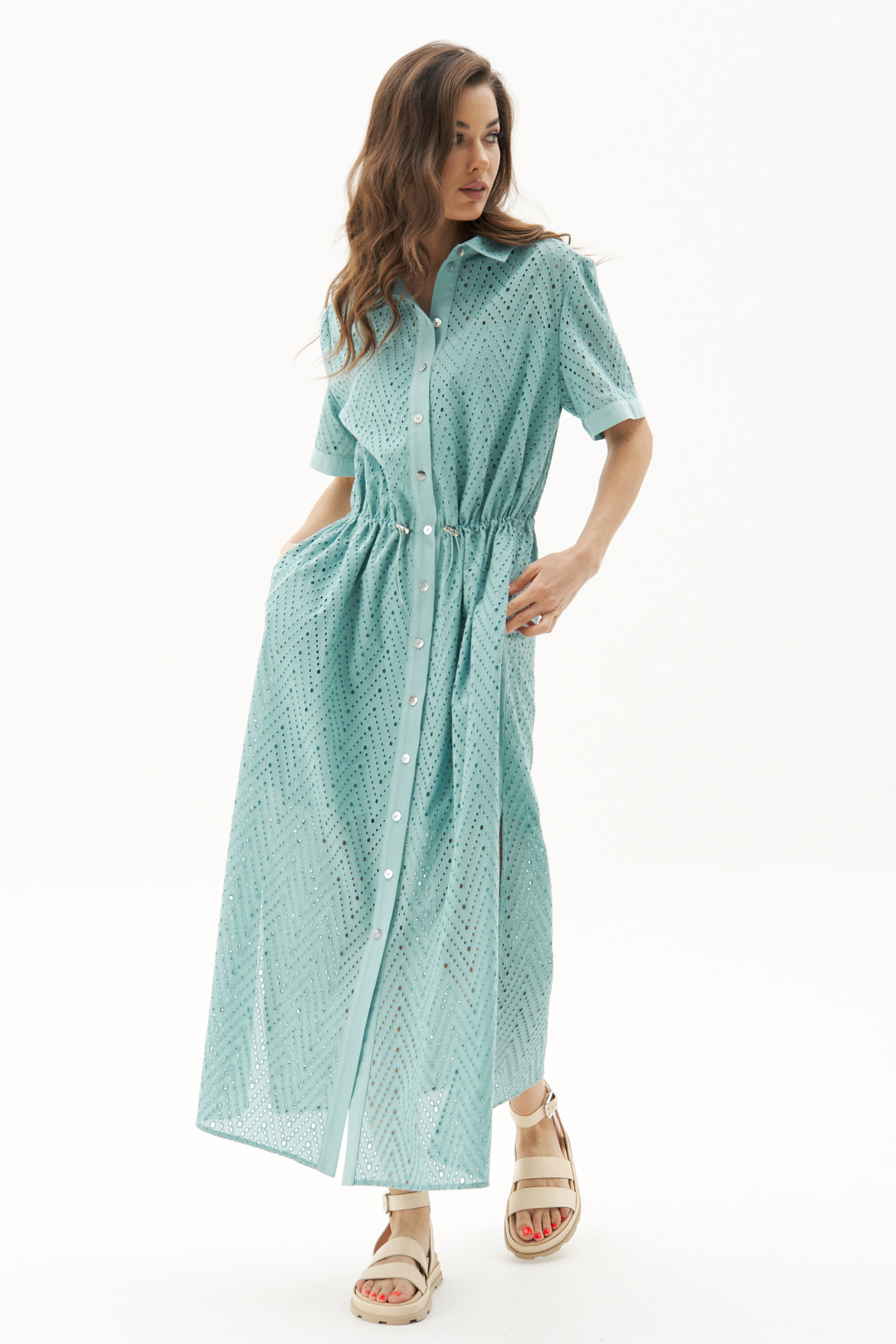 Платье Фантазия Мод 4830 мята - фото 2