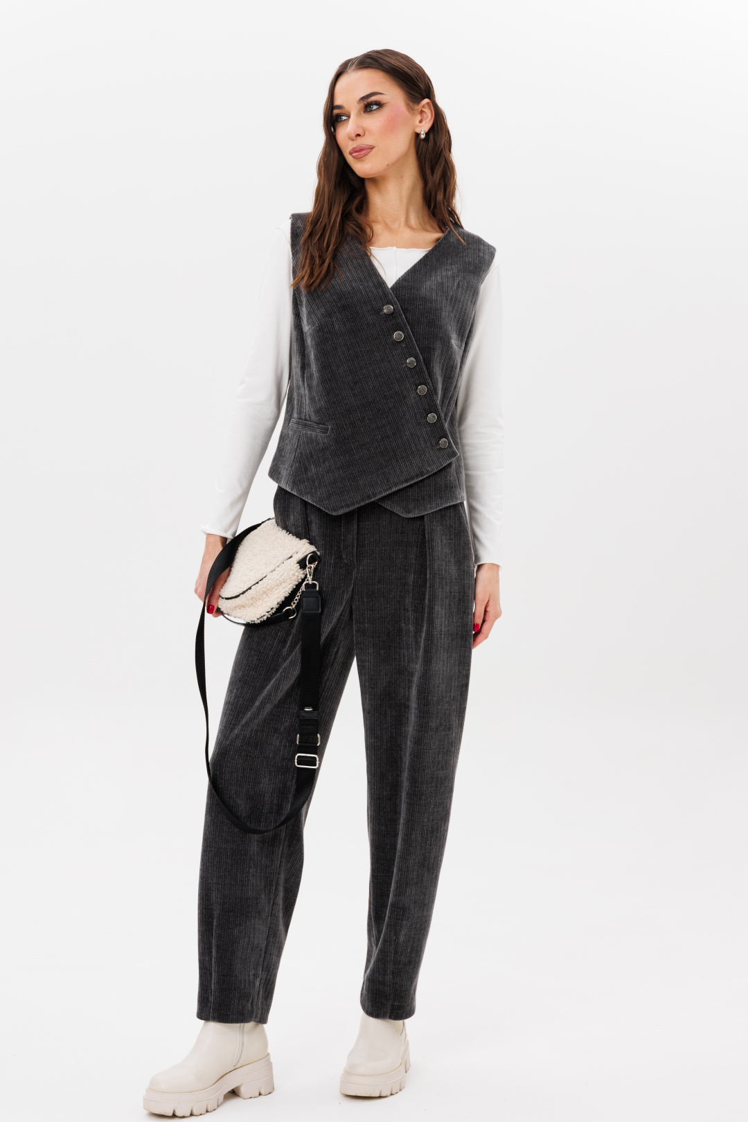 Костюм Фантазия Мод 4990 серый - фото 2