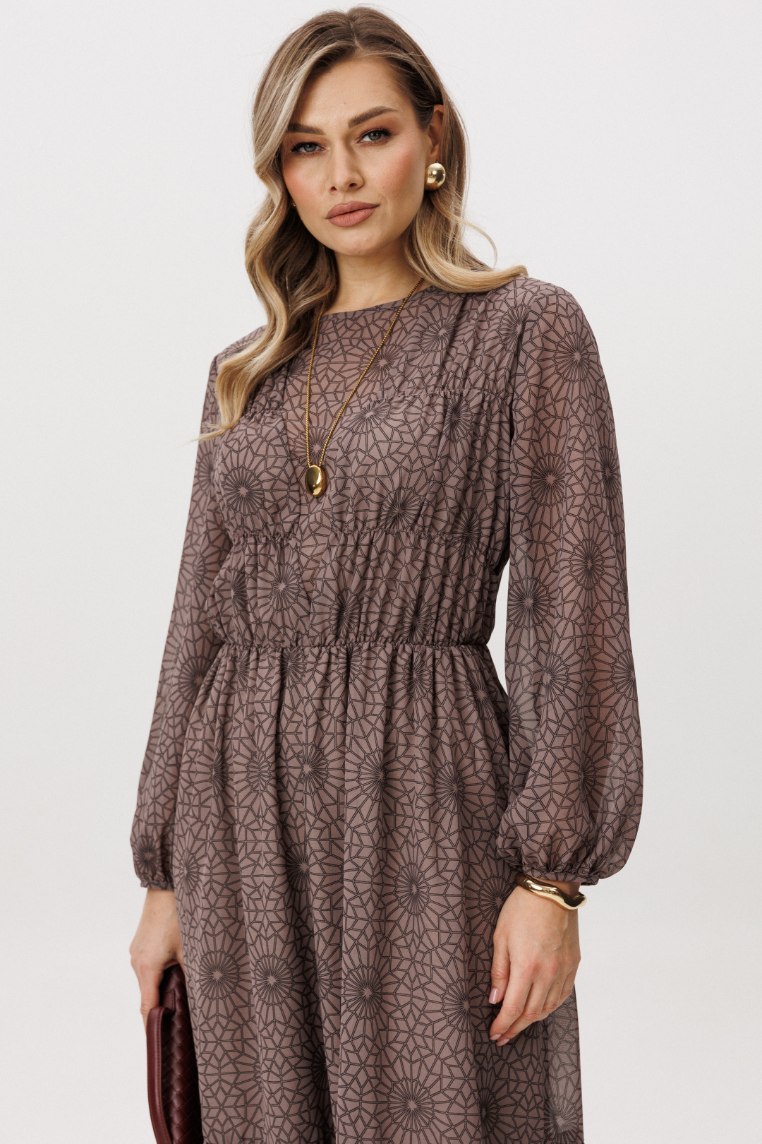 Платье Фантазия Мод 5126 светлый - фото 5