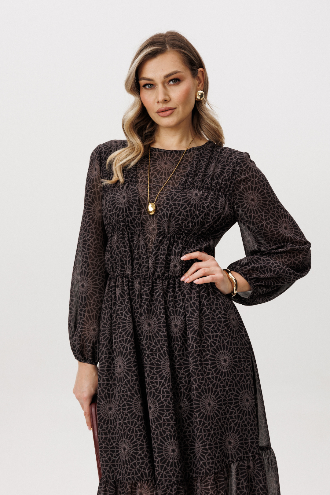 Платье Фантазия Мод 5126 темный - фото 3