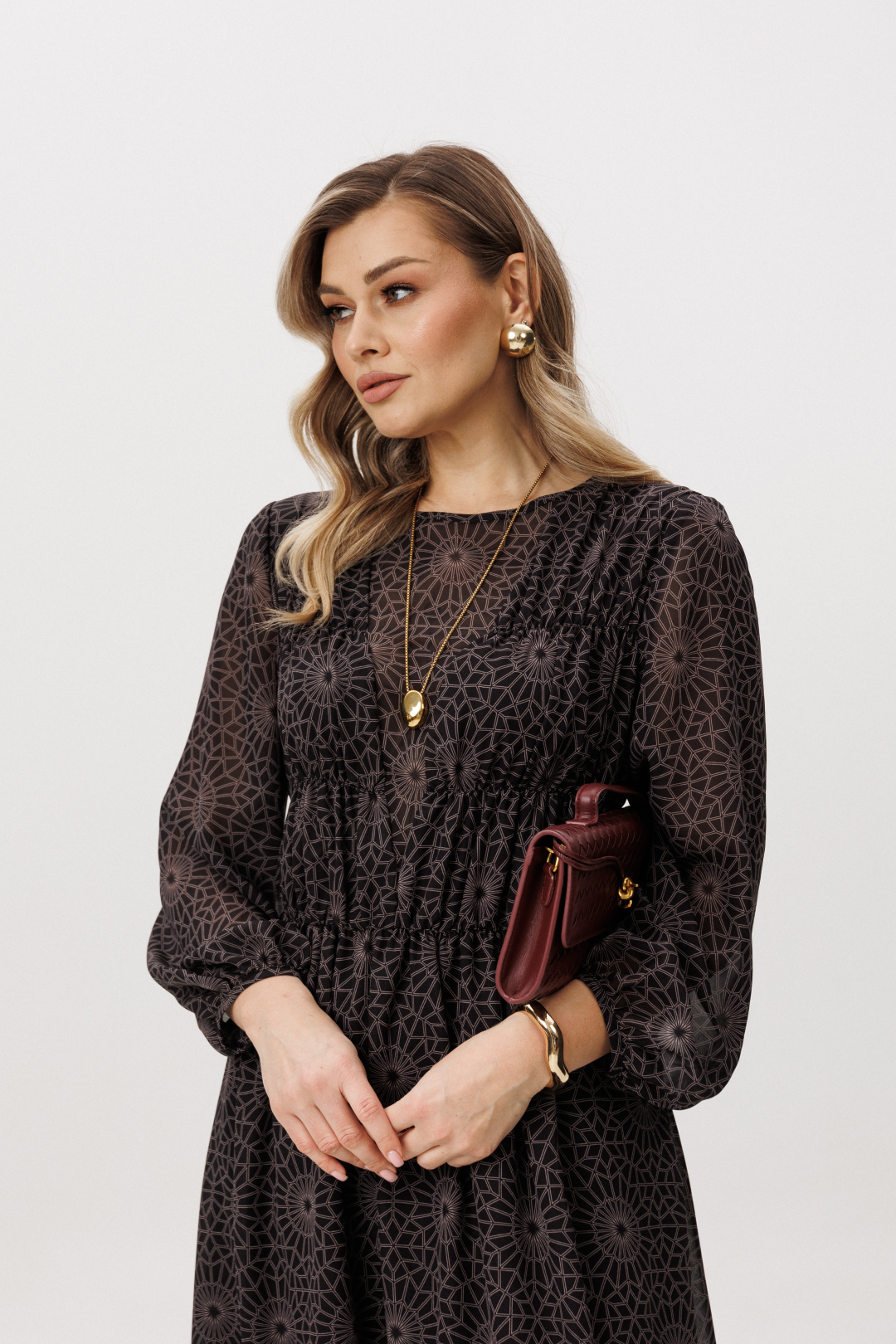 Платье Фантазия Мод 5126 темный - фото 4