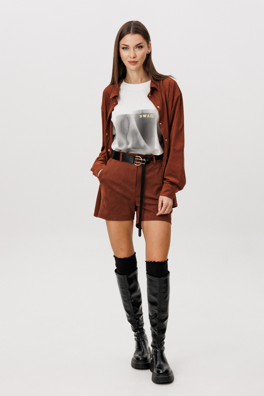 Костюм Фантазия Мод 5257 медно-рыжий - фото 3