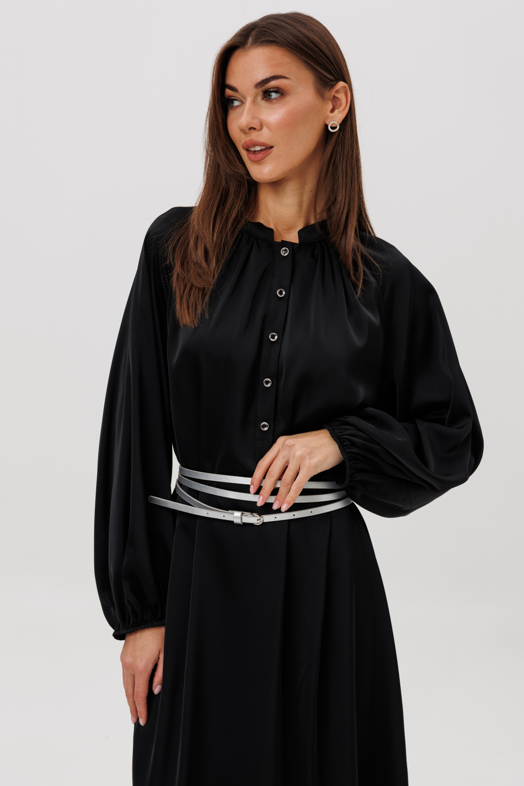 Платье Фантазия Мод 5299 черный - фото 3