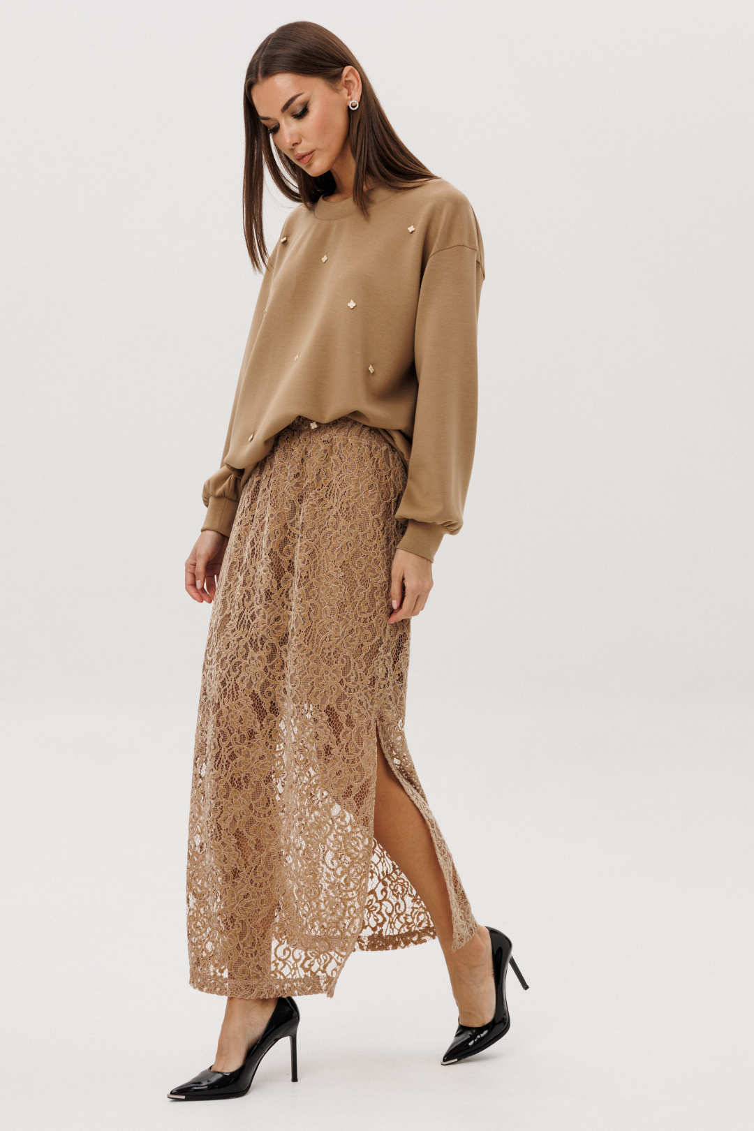 Костюм Фантазия Мод 5324 песочный - фото 2