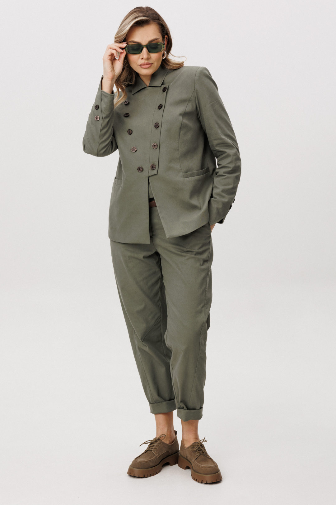 Костюм Фантазия Мод 5335 хаки - фото 4