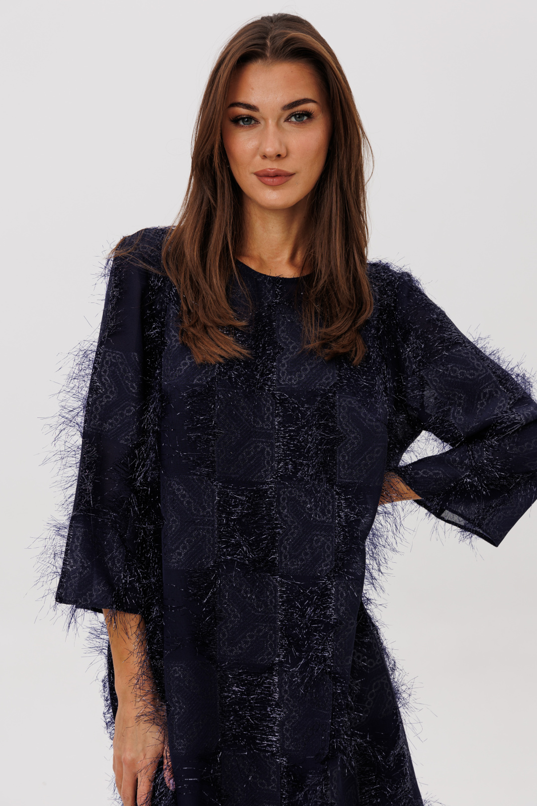 Платье Фантазия Мод 5362 синий - фото 3