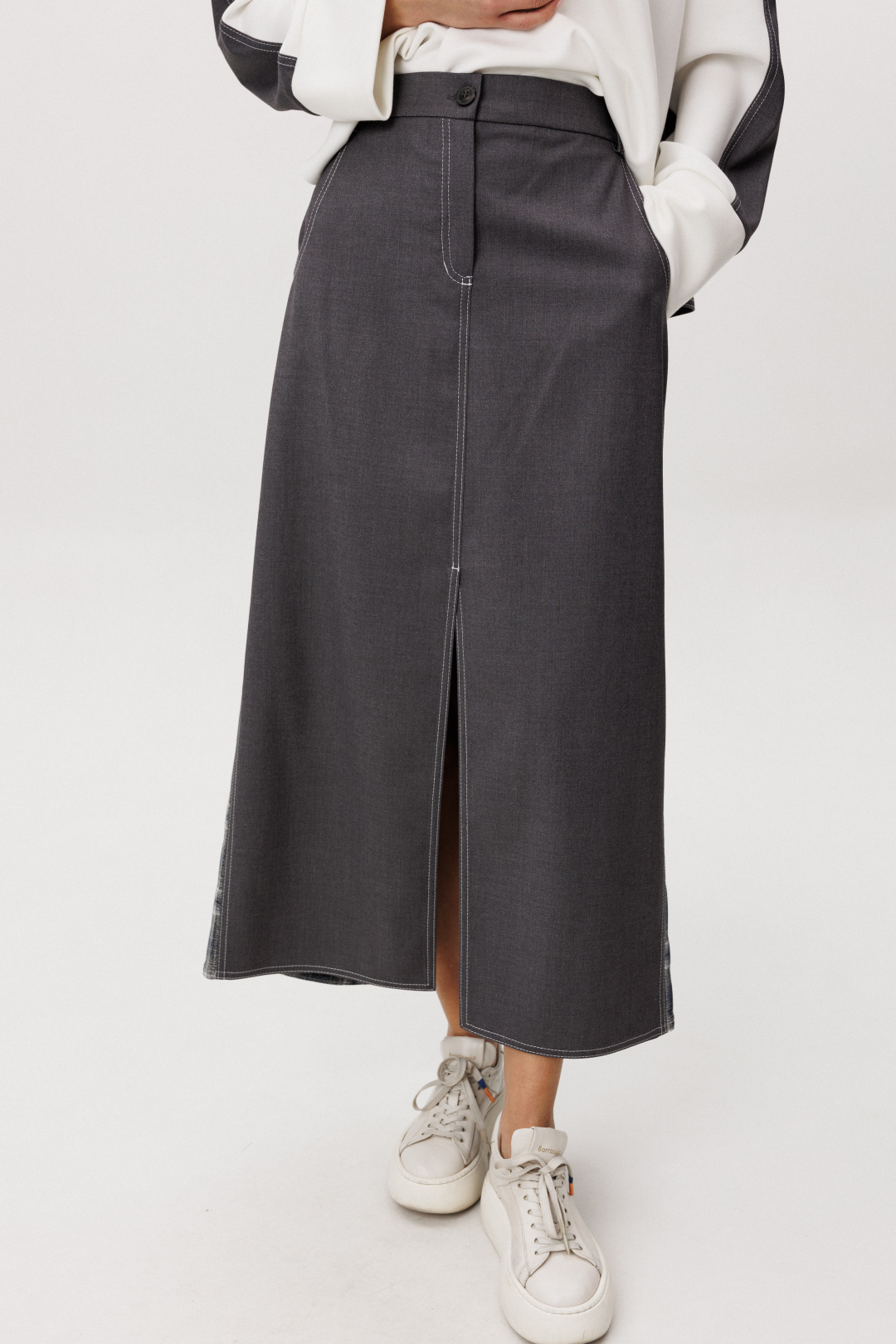 Костюм Фантазия Мод 5377 серый - фото 2