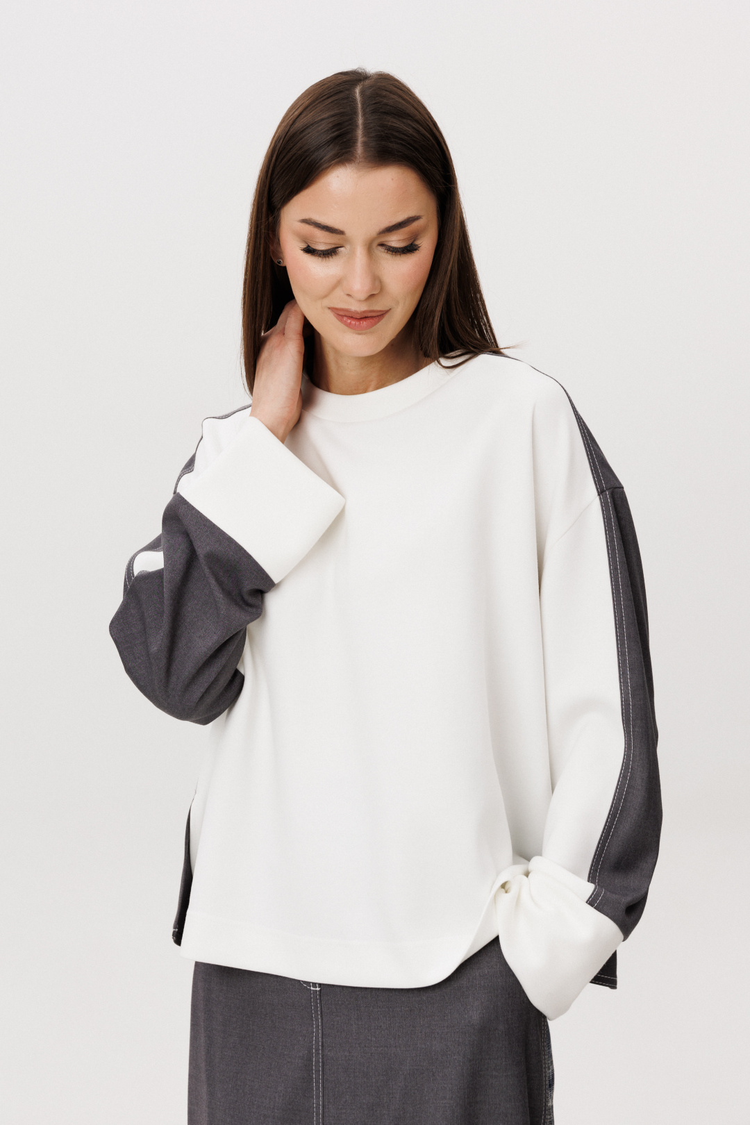 Костюм Фантазия Мод 5377 серый - фото 3