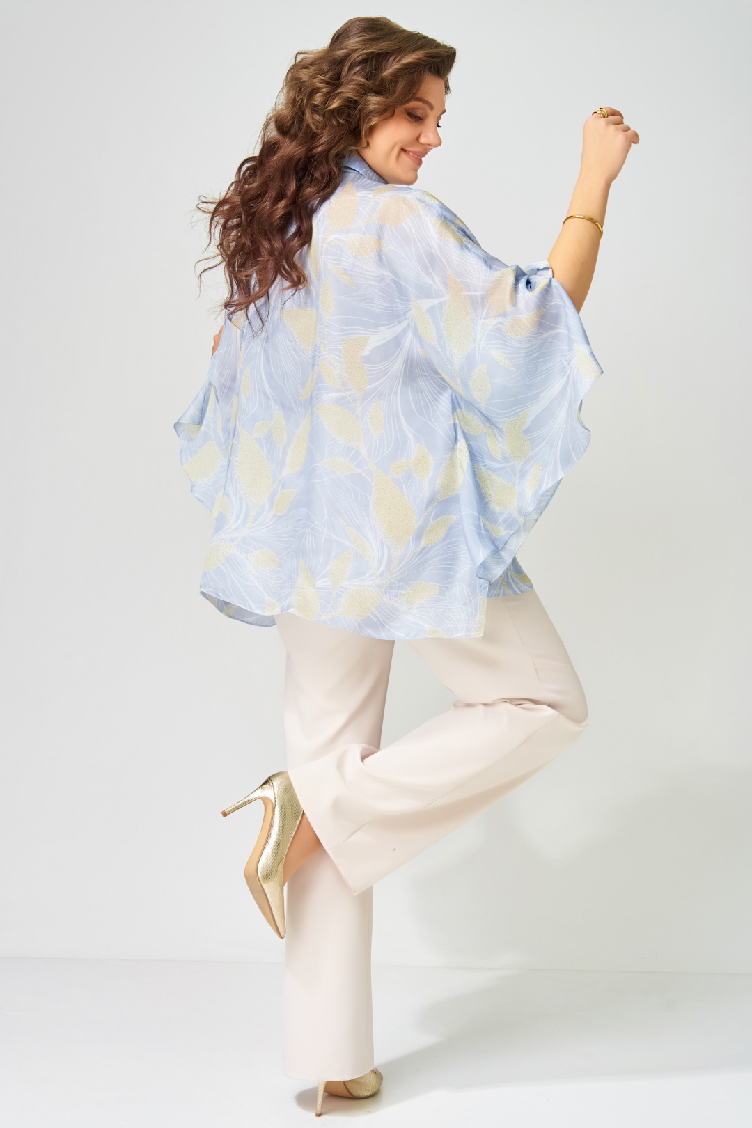 Костюм FITA 14216 бежево-голубой