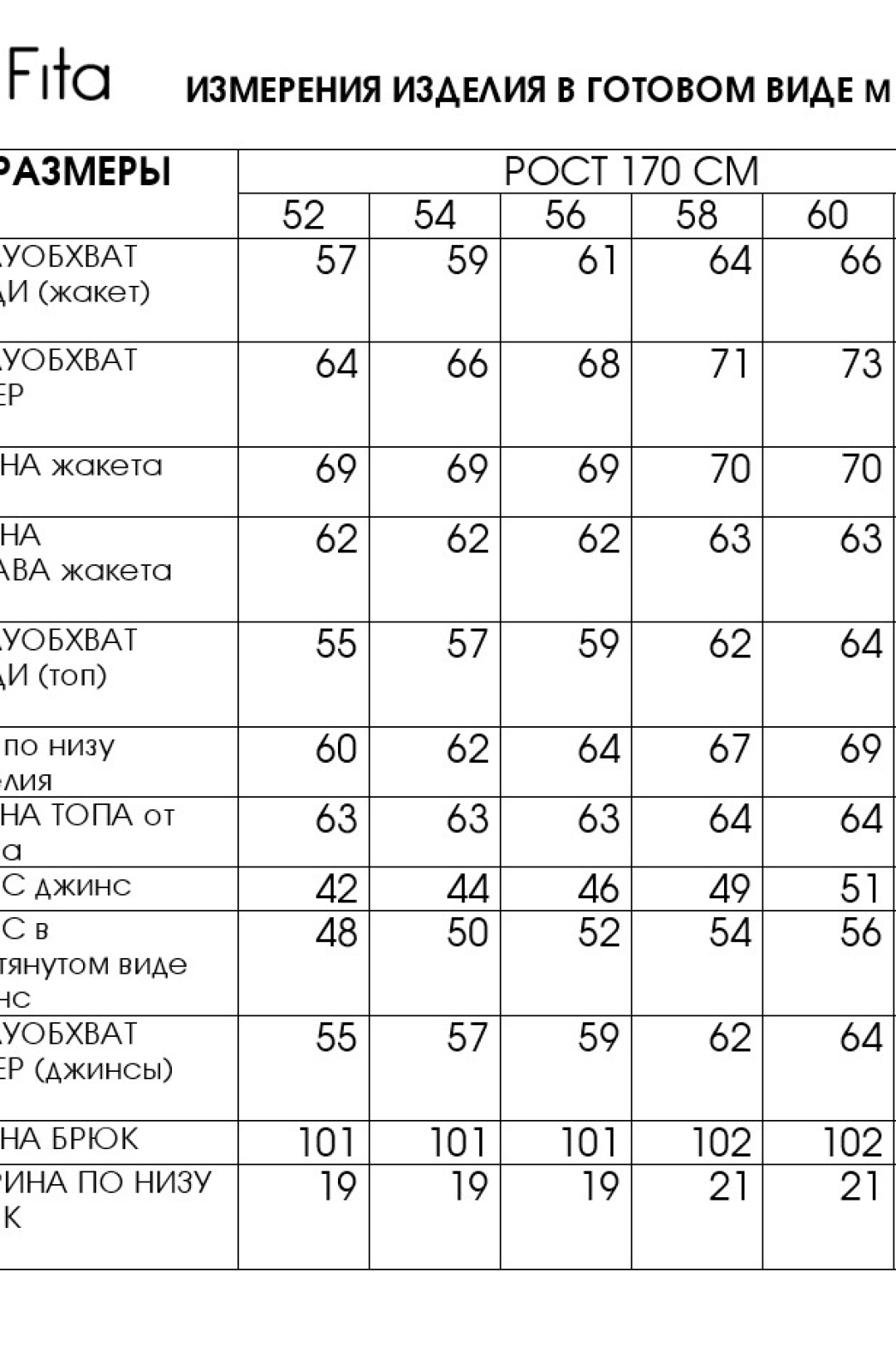 Костюм FITA 1484 черный+голубой - фото 5