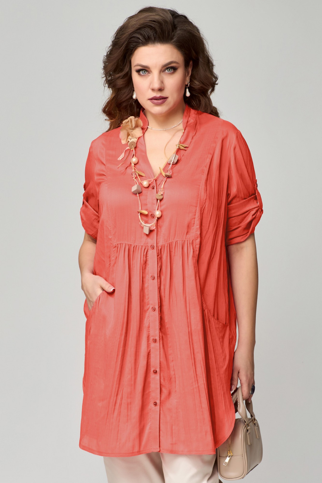 Костюм FITA 1513 оранжевый+ белый - фото 5