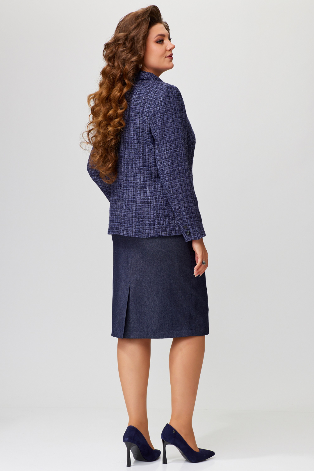 Костюм FITA 1784 сине-баклажановый - фото 6