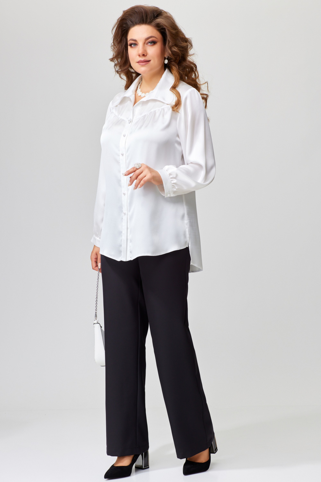 Костюм FITA 1791 чёрно белый - фото 3