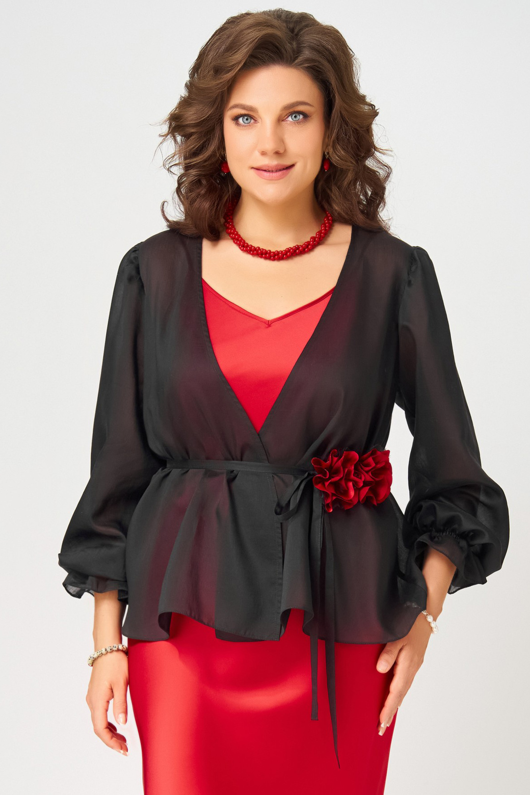 Туника FITA 20761 черный - фото 1