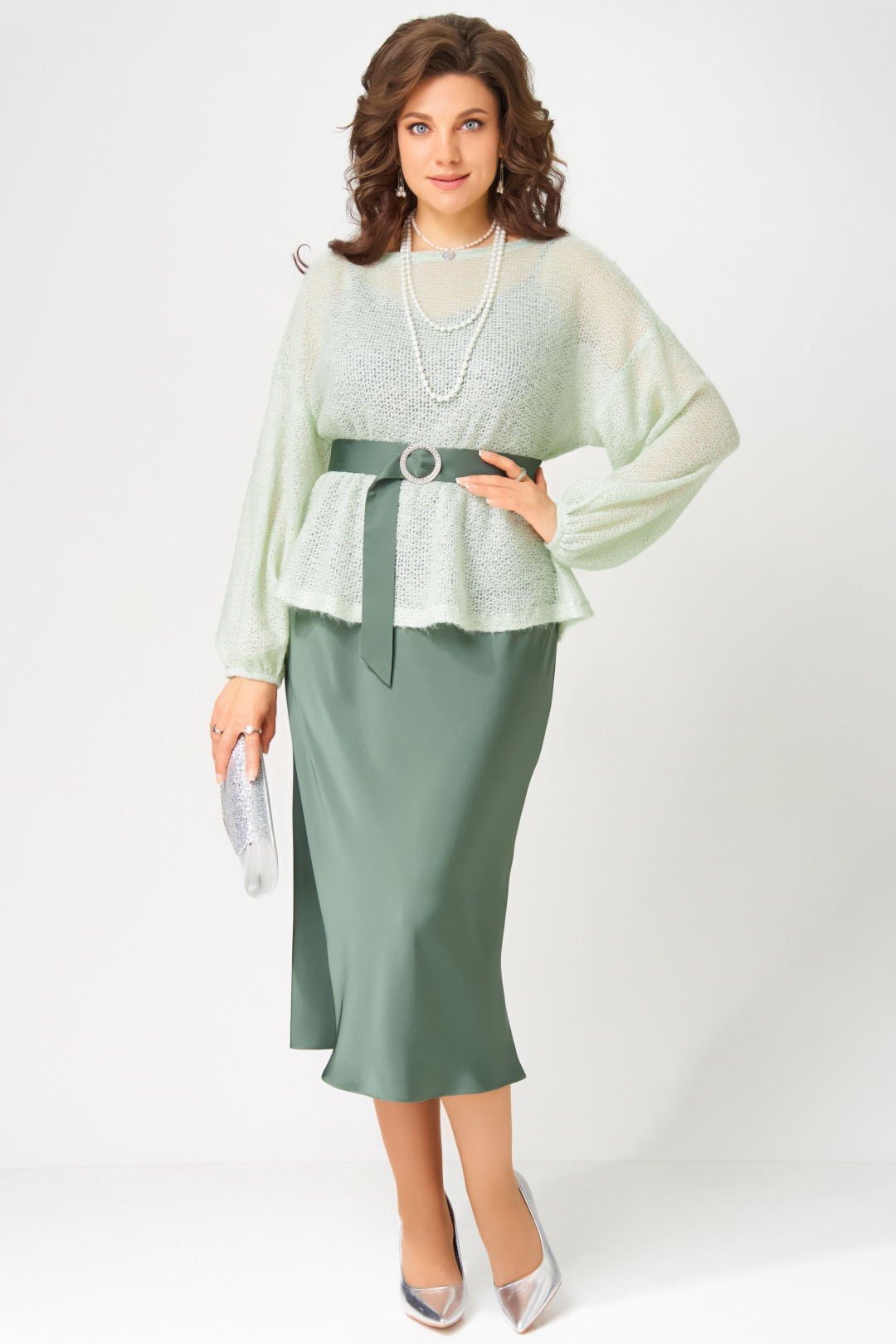 Костюм FITA 3221 нефрит + мята - фото 1