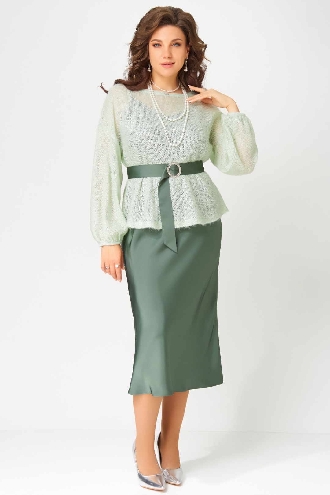 Костюм FITA 3221 нефрит + мята - фото 2