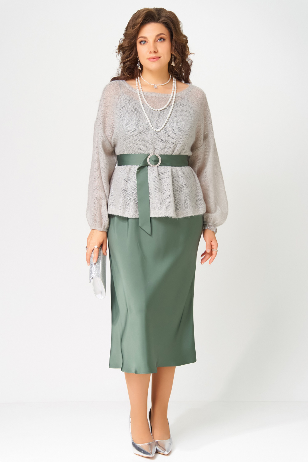 Костюм FITA 3222 нефрит + дымчатый - фото 1