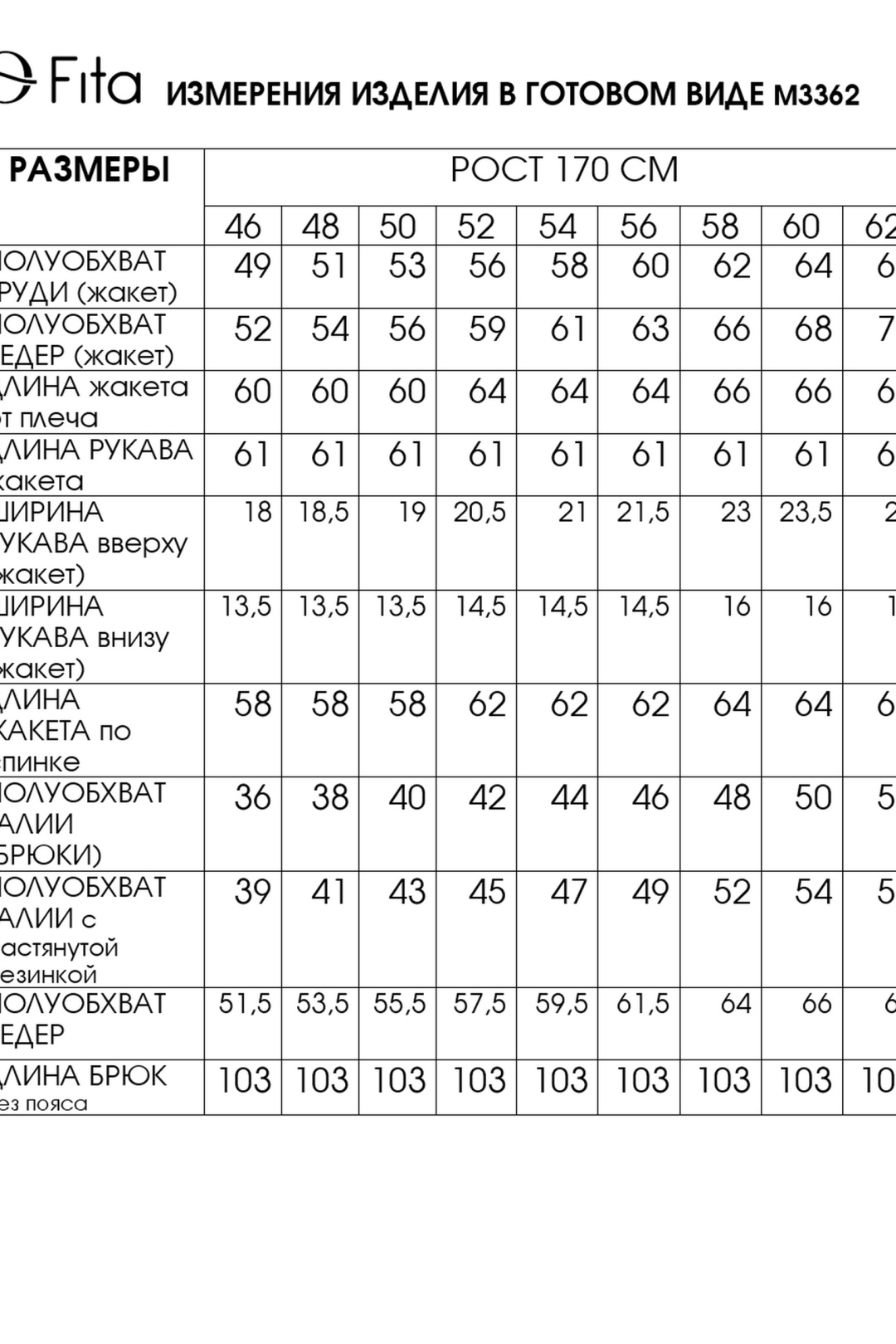 Костюм FITA 3362 сине-бежевый