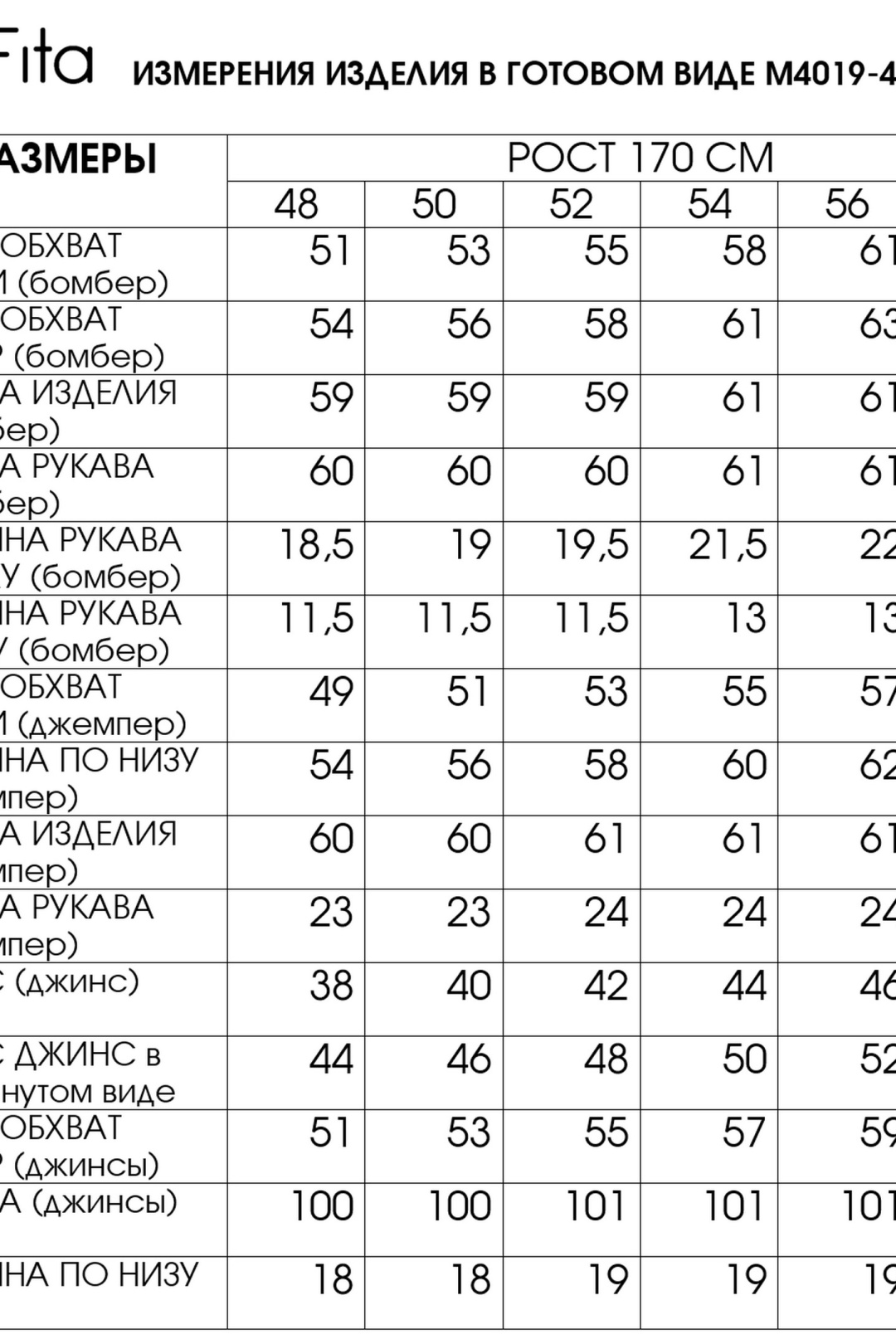 Костюм FITA 40113