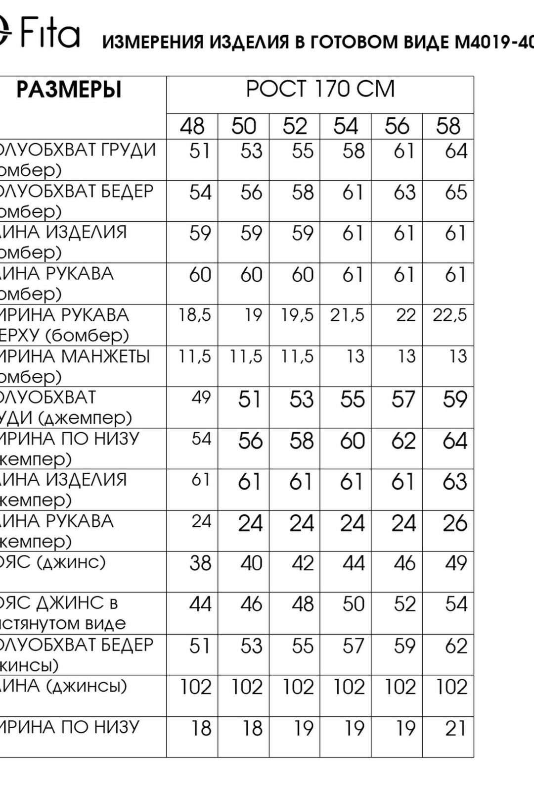 Костюм FITA 40115 василек